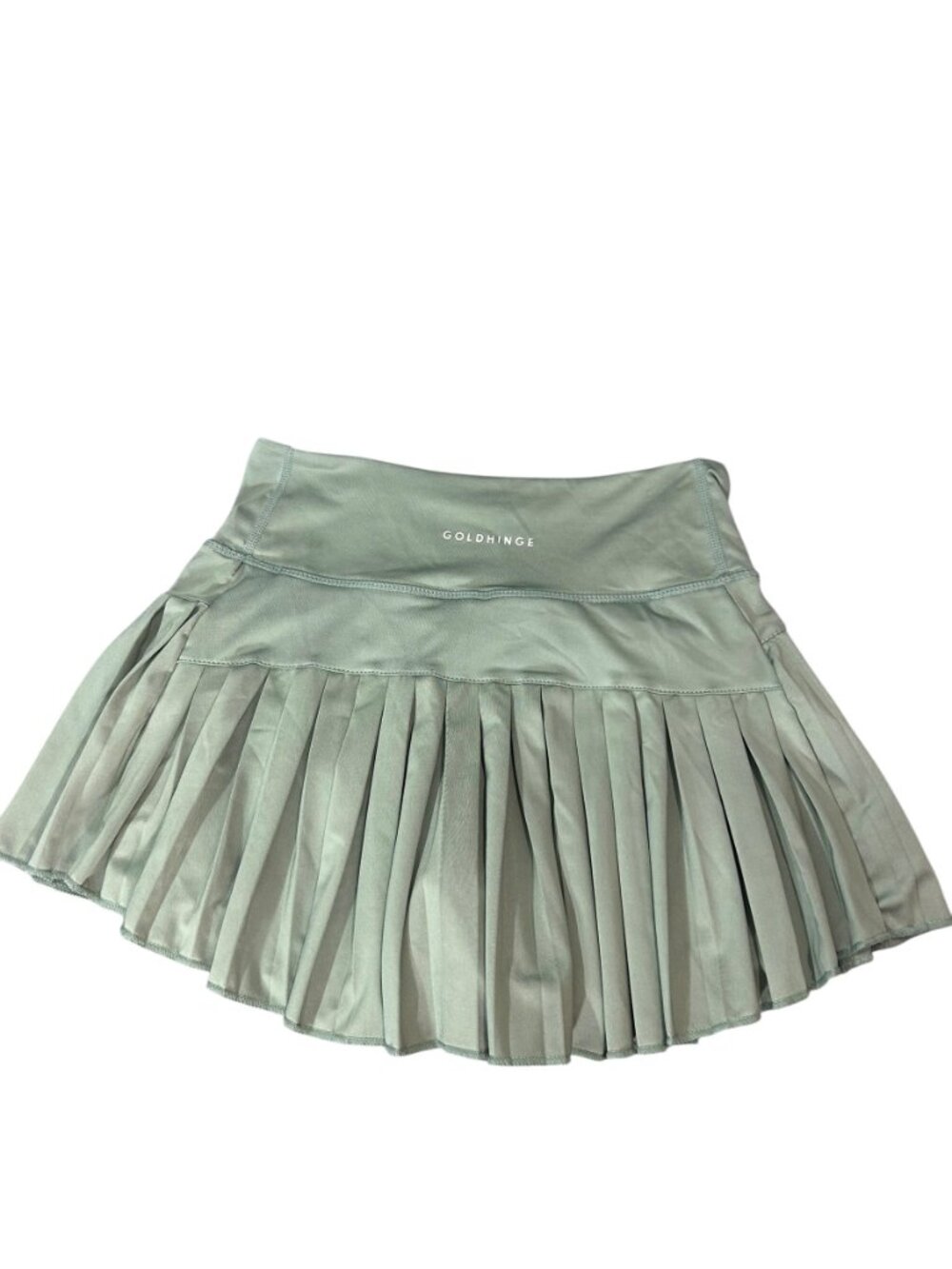 Gold Hinge Tennis Skort Bundle XS Pink Green Pleated Athletic Skirts 2pc - Picture 5 of 9